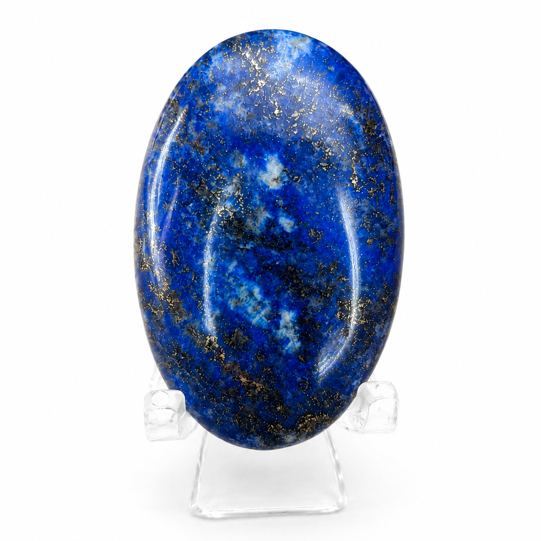Galet Ovale en Lapis-Lazuli Poli