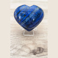 Cœur en Lapis-lazuli poli - Taille moyen