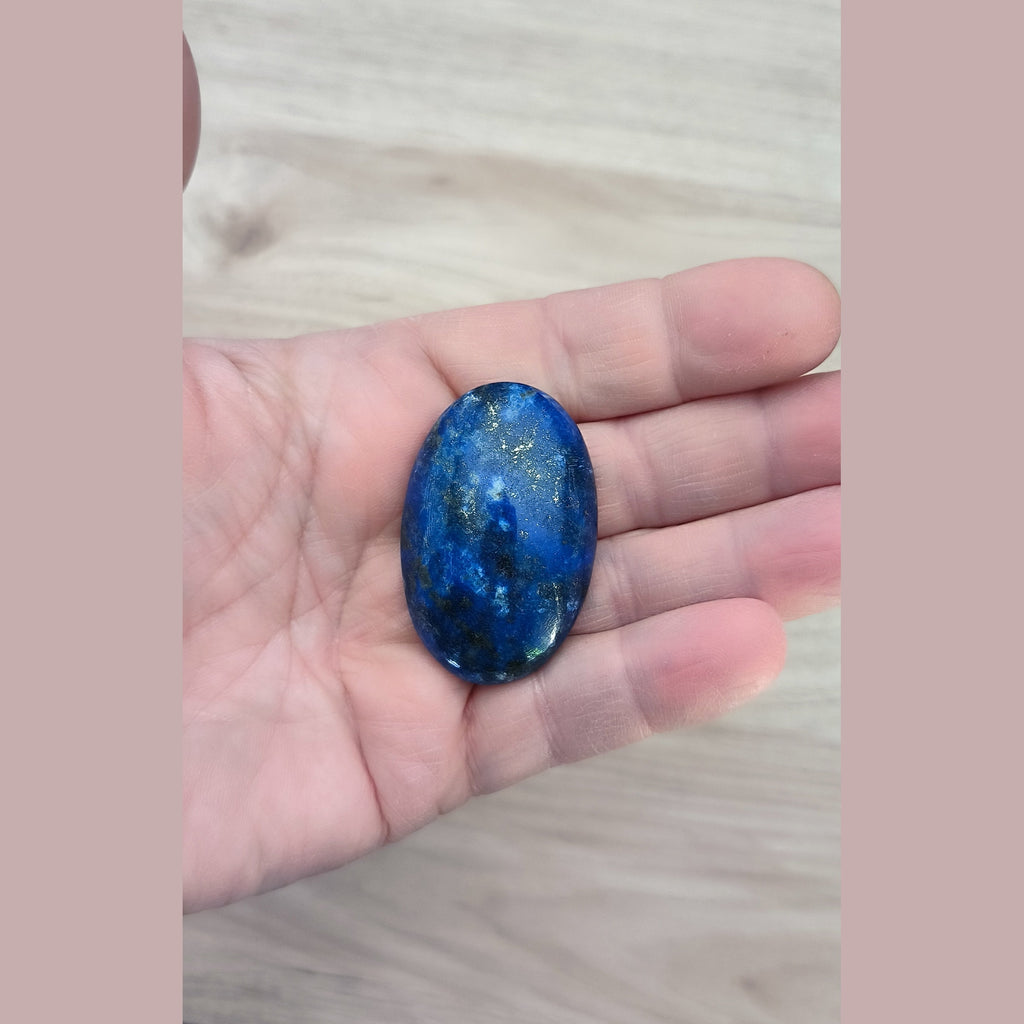 Galet Ovale en Lapis-Lazuli Poli