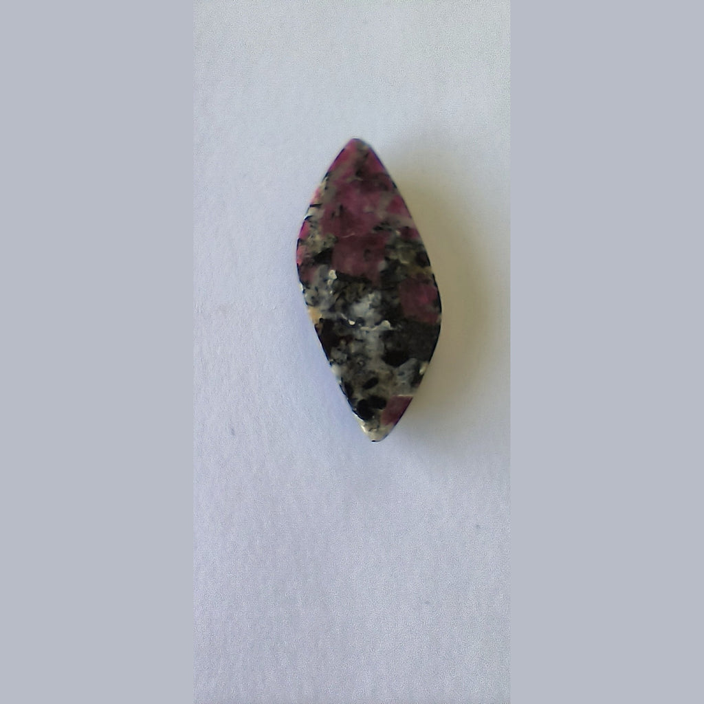 Cabochon Rhodonite Naturelle – Pierre d'Équilibre & de Compassion